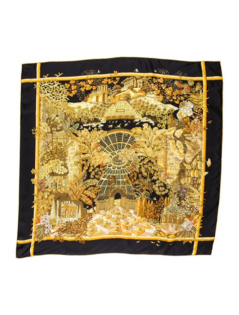 hermes scarf jardins d'hiver red|Jardins d’Hiver – Winter Gardens .